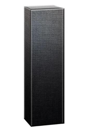Geschenkkarton schwarz, für 1 Flasche 75cl