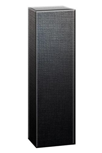 Geschenkkarton schwarz, für 1 Flasche 75cl