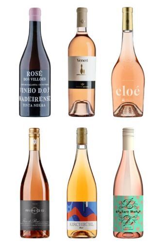 6 Rosé aus 6 verschiedenen Ländern