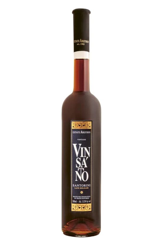 2004 Vinsanto Late Release naturally sweet white wine